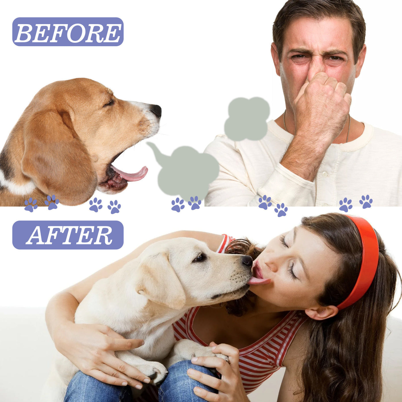Pet Dental Cleaning Spray – Instantly Removes Tartar, Plaque & Bad Breath for Dogs & Cats | Emira Fix